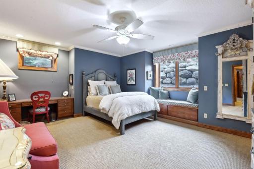 Lower level 3rd bedroom.