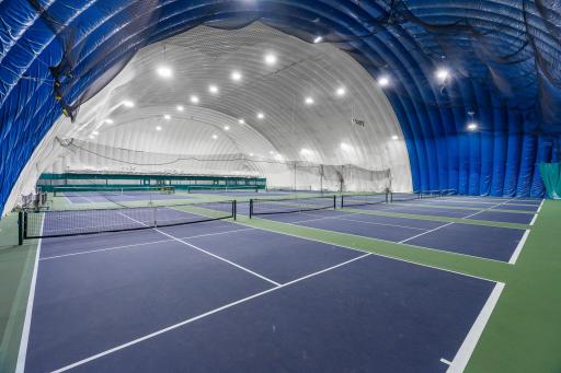 The Premier Pickleball & Tennis Dome. 8401 83rd Ave N., Brooklyn Park, MN