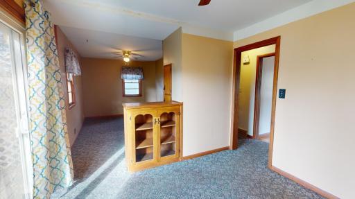 dining room to family room