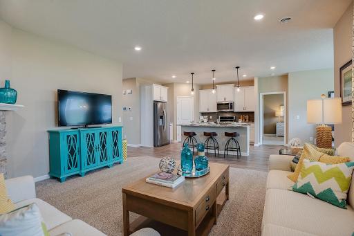 Another view of the family area and living spaces of the home.