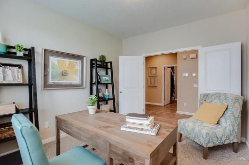 Another view of the flex room office or 3rd bedroom.