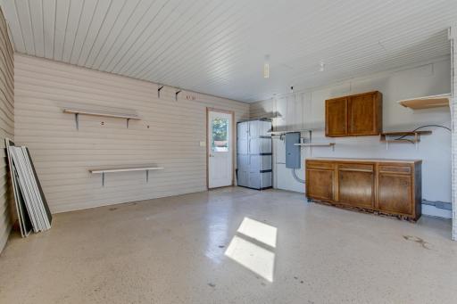 Back door access to the backyard