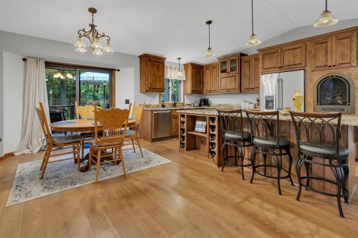 Photo for 17193 County Road 9, Avon, MN 56310 - Listing #6442197 lkout the patio door to the spacious deck
