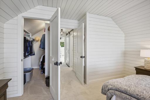 Smart storage space in additional to closets