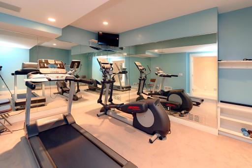 lower level workout room