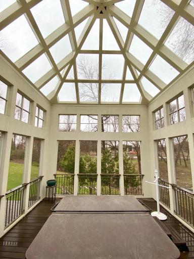 solarium designed for star gazing