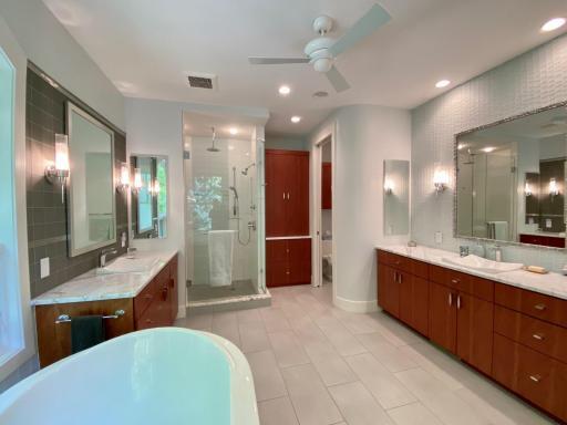 generous storage space, current finishes