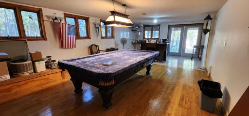 Lower level walkout family room