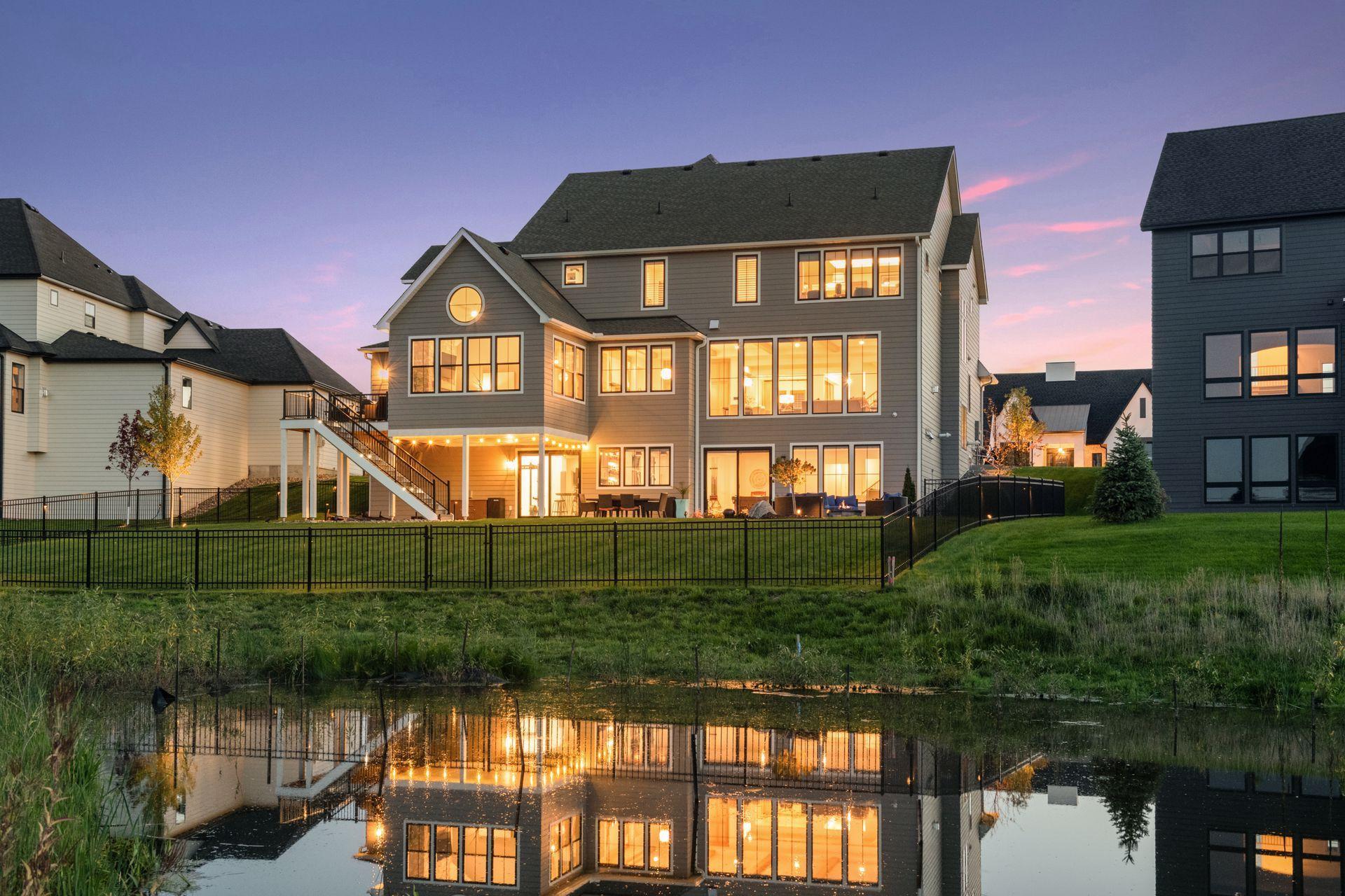 Wonderful wide, fenced yard