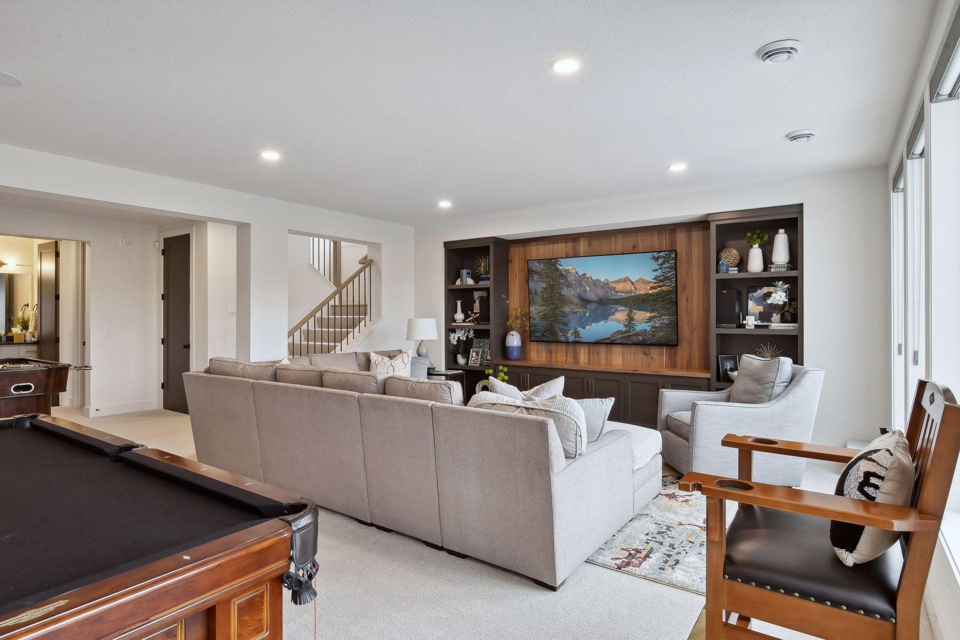 This basement is for fun!