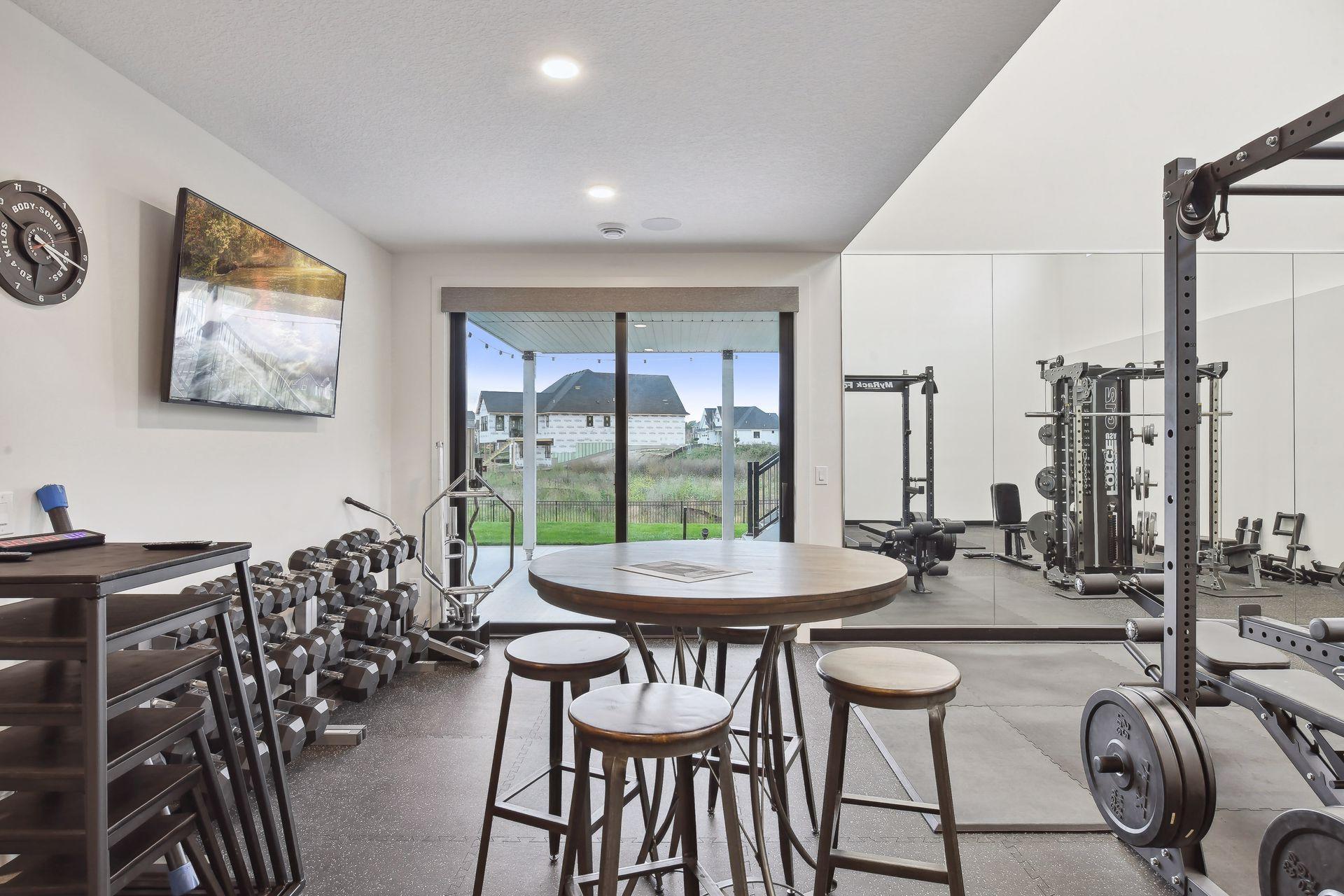 12 x 21 Exercise area!