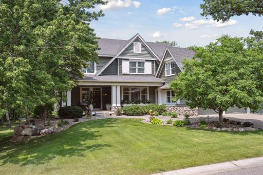 Surrounded by professional landscaping, this is an enchanting setting.