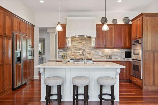 The Kitchen is well-equipped with KitchenAid and Bosch appliances and is a fantastic space for testing out new recipes or whipping up your tried and true classics.