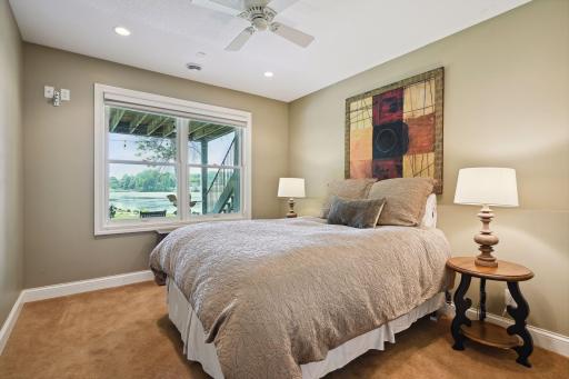 A Guest Bedroom is located in the lower level and is perfect for visitors.
