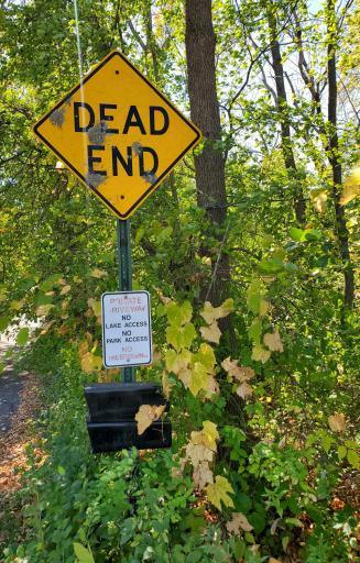 Private Dead-End Road