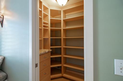 2nd walk-in custom closet in your Owners suite