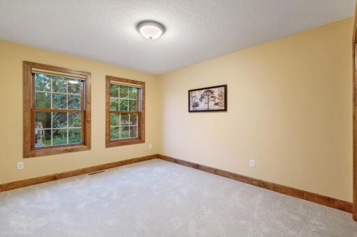Bedroom 3 with large windows and nice size closet
