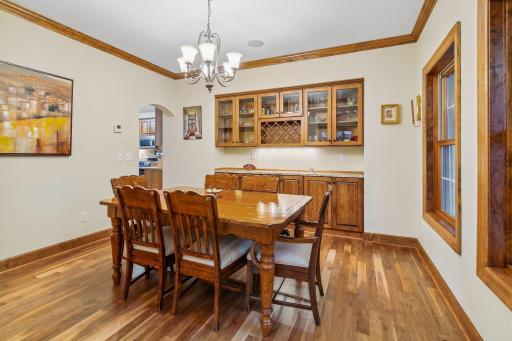 large windows overlooking front porch and ....
