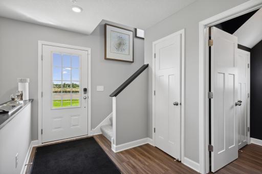 Make the best first impression with this bright and open foyer. *Photos are of another home, some features and colors may vary.