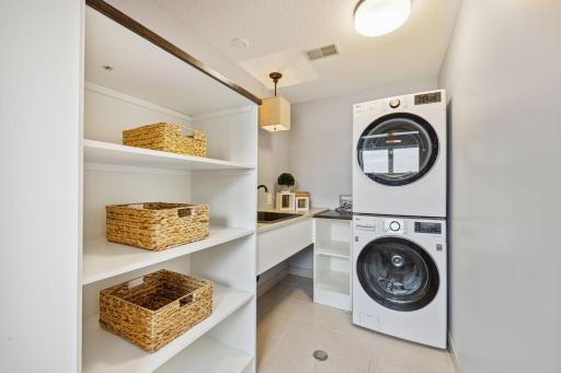 Upper level 2nd Laundry room.