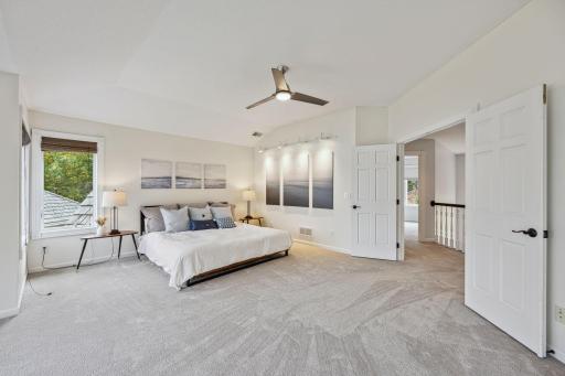 Plenty of space in the Primary ensuite.