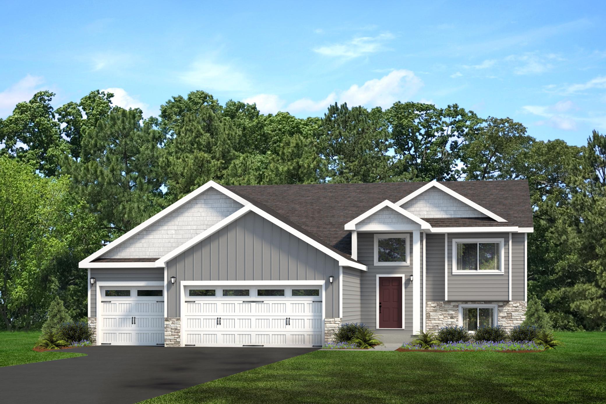 Linden II E - Picture is a rendering of one Loomis elevation, the actual elevation used will vary..jpg
