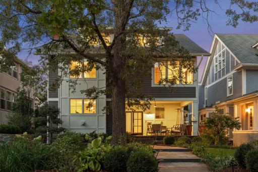 Stunning West Lake of the Isles custom renovation of this 1911-era home.