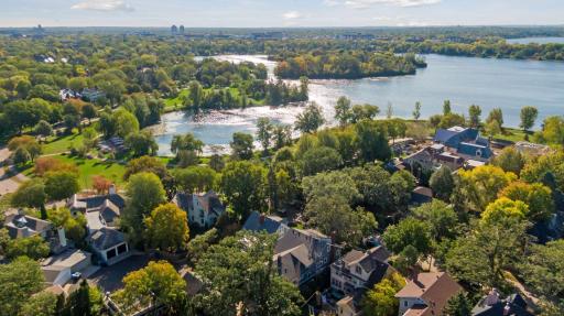 Located in the picturesque Kenwood neighborhood just one door away from W Lake of the Isles Pkwy.