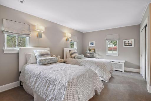 Spacious fourth bedroom. A full hallway bath serves this bedroom.