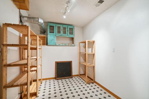 Lower Level Storage Room