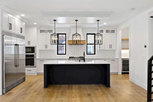 Highest quality materials, craftsmanship, and attention to details are evident throughout the house. Pictures of previously built house.