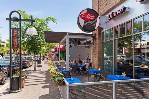 50th & France - Enjoy unique local restaurants.