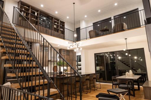 This kitchen... the custom cabinetry, the stunning lighting, the open loft/den, built-ins everywhere and the most luxe finishes.