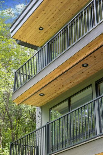 The structural details are incredible in this home.