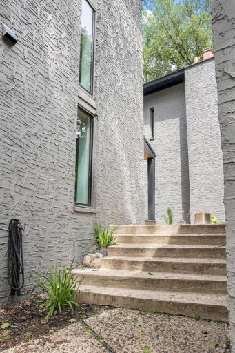 You enter this beauty up the stairs and through a charming courtyard.