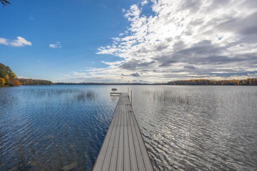 Escape to Man Lake and the crystal clear water.