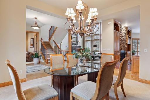The separate dining room is conveniently located at the front of the home!