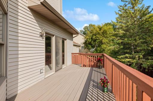 Large low-maintenance Deck!
