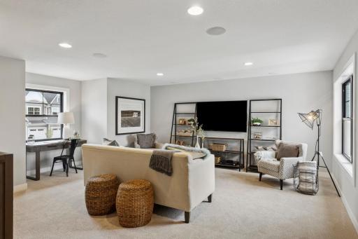 Enjoy family time, reading and/or watching movies in the 2nd floor bonus room. How would you use this room?
