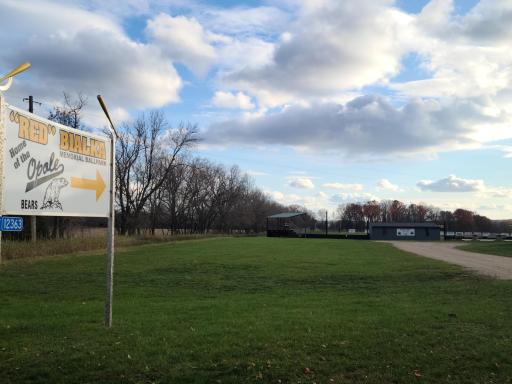 Walking distance to the ball field & park area