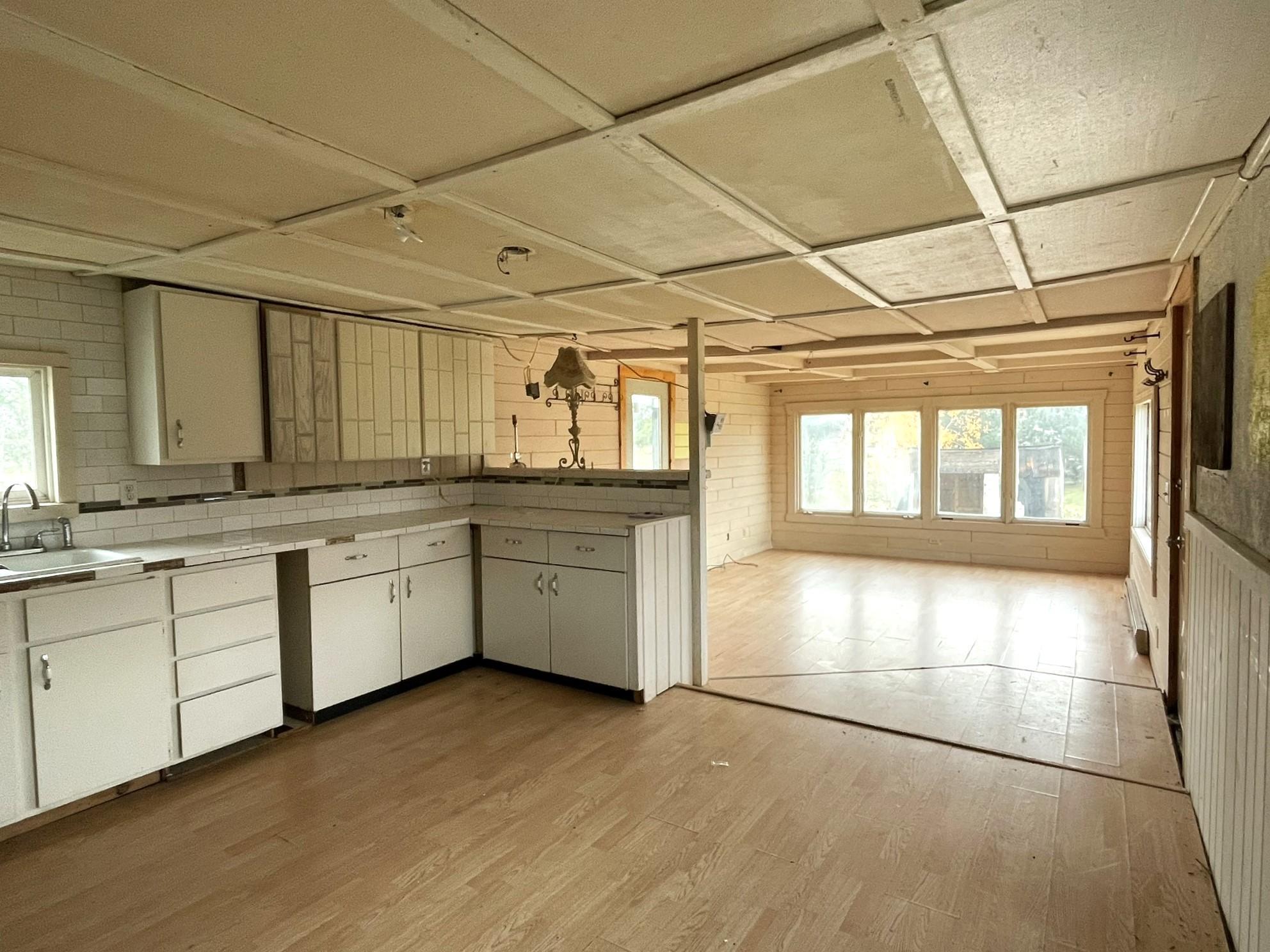 From Hall. Kitchen & L.R.
