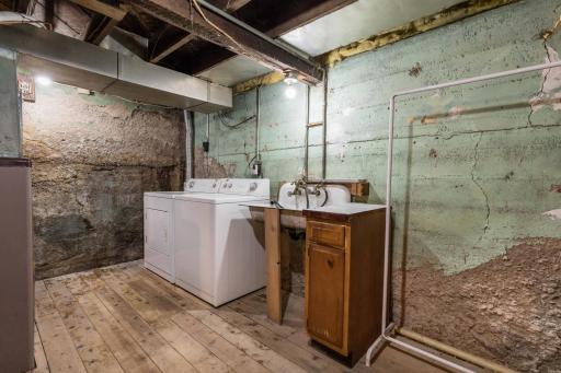 LAUNDRY ROOM - basement