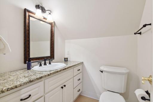 Upper level 3/4 bath - 1 of 2 baths on upper level