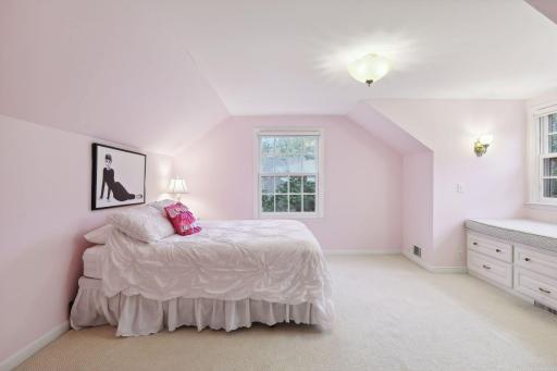 3rd upper level bedroom with reading nook