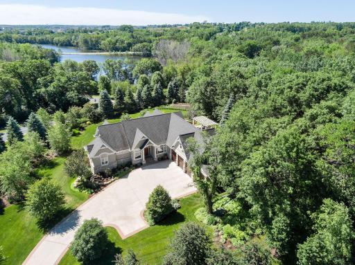 This property is very private with 1.6 acres plus a 50' utility easement to the west. Whistling Valley comprises 108 acres with approximately 40% in green space with walking/biking trails.