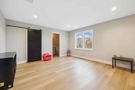 Flex room can be anything from an office, workout room, guest room/ensuite, or additional living space