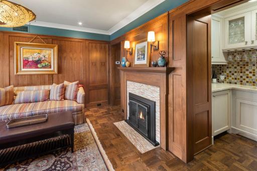 2764 W Lake of the Isles - front study/den with wet bar