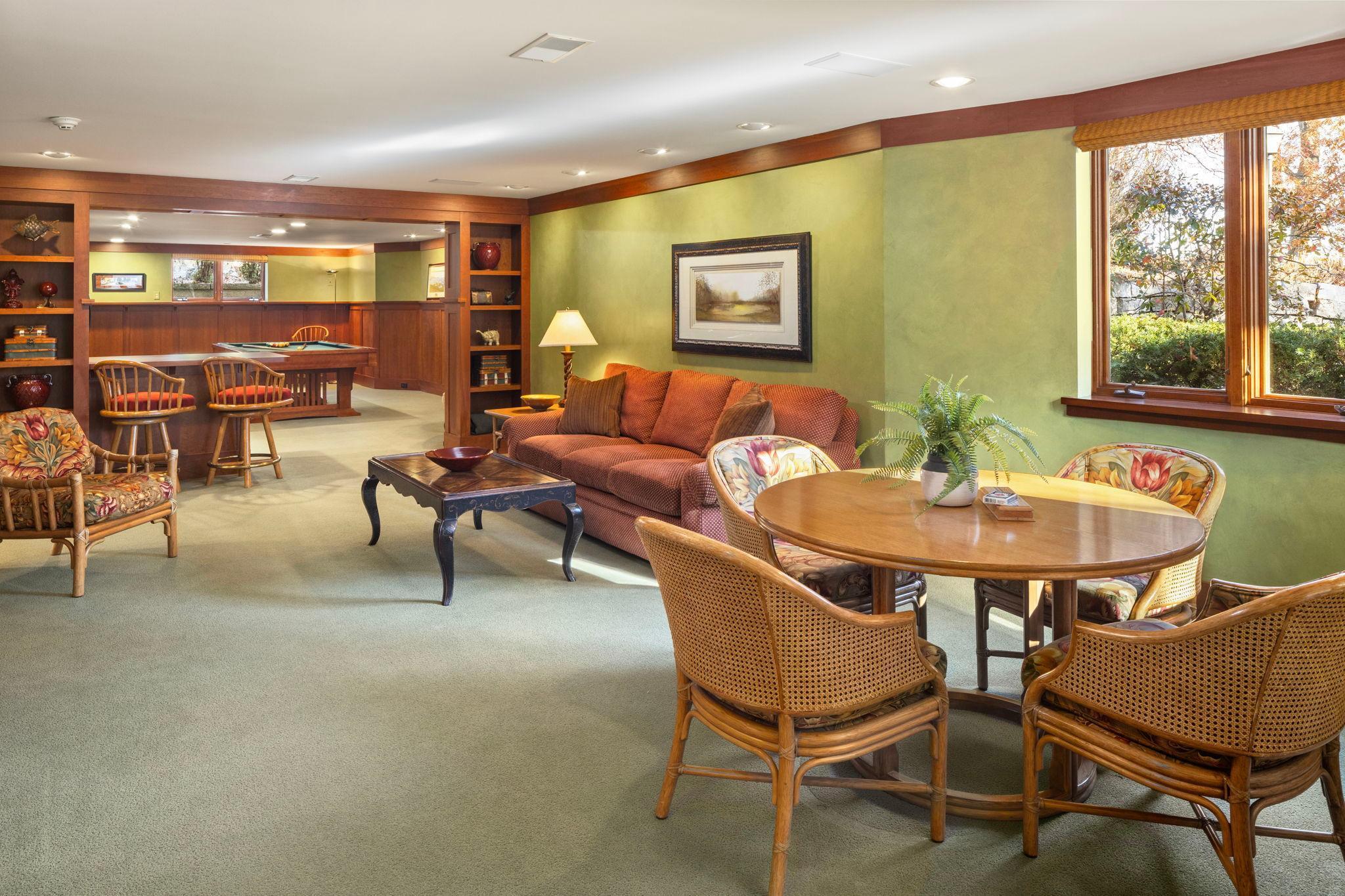 2764 W Lake of the Isles - Lower level is spacious with amusement area, 2-car garage, mudroom, storage, and 5th bedroom.