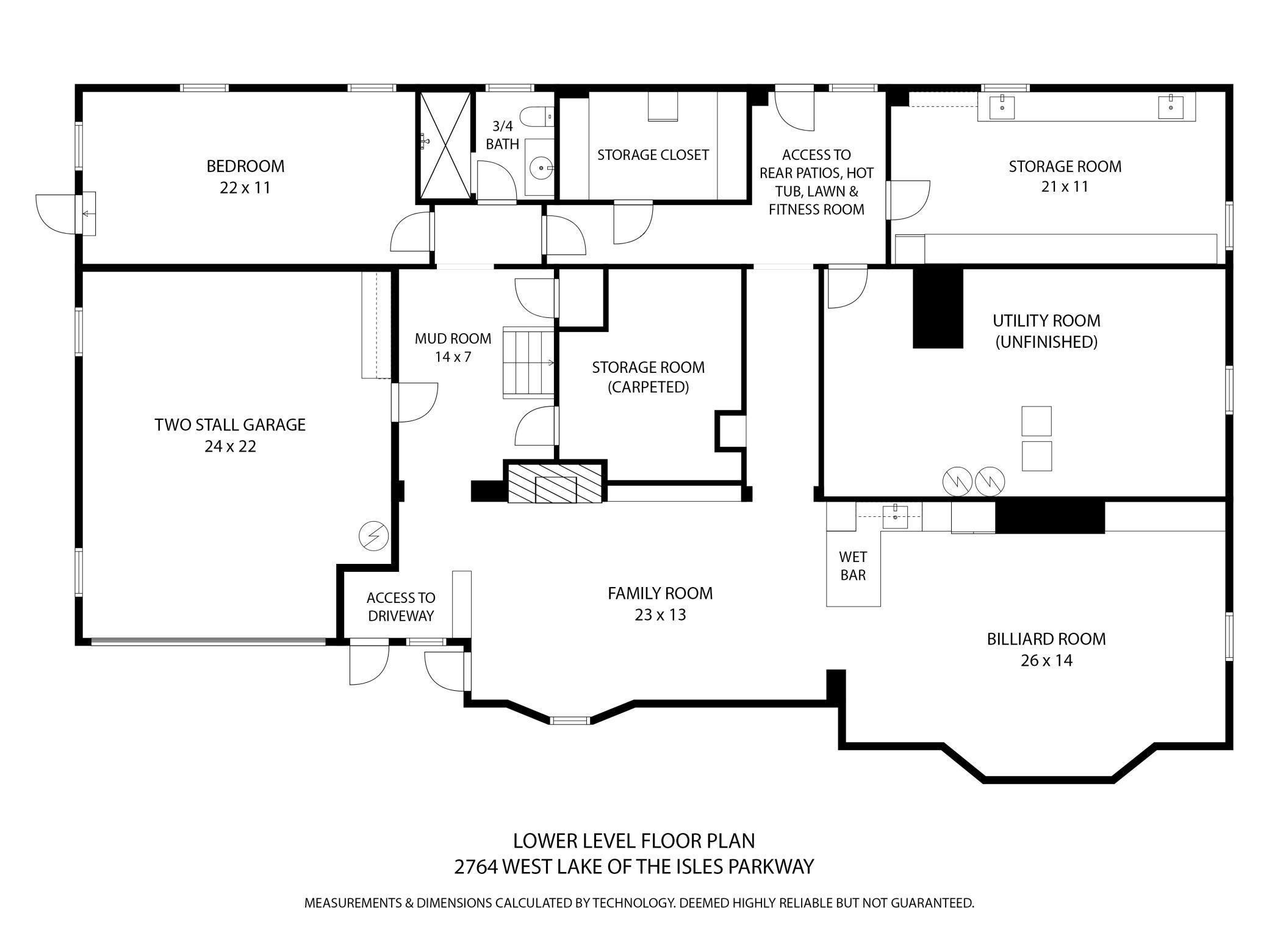 2764 W Lake of the Isles -LL Plan