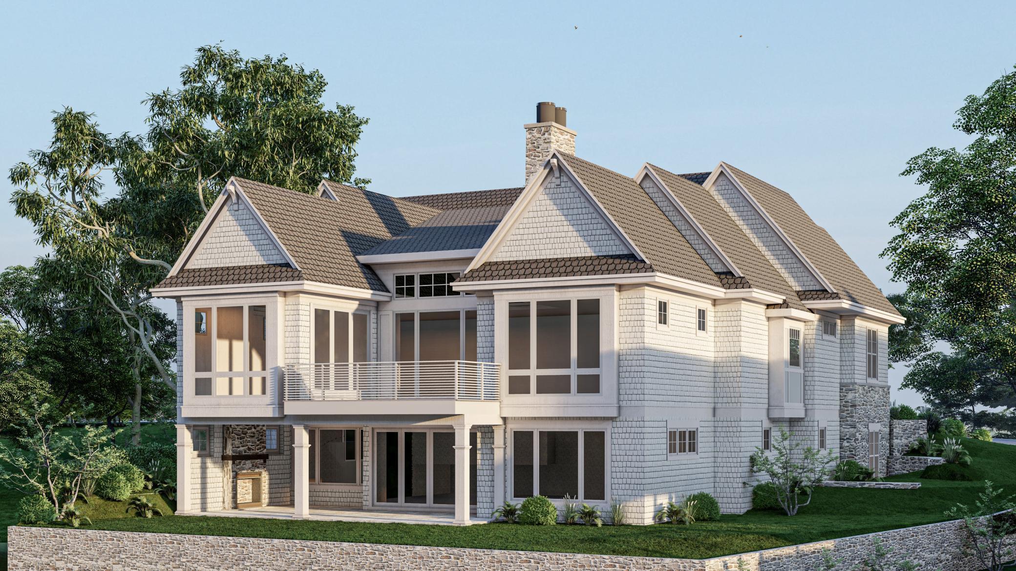 Back Rendering by Wooddale Builders